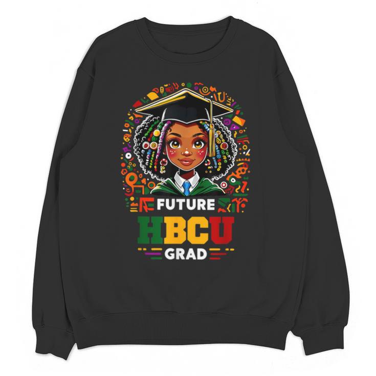Future HBCU Grad Graduation Students Girl Kids Unisex Sweatshirt