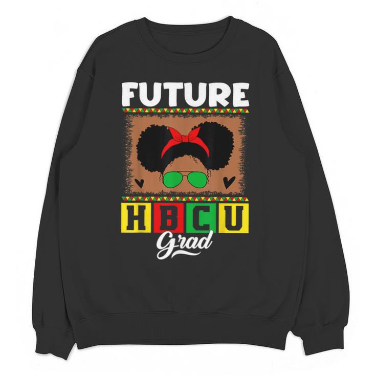 Future HBCU Grad HBCU Tomorrow Girl Graduation Kids Unisex Sweatshirt