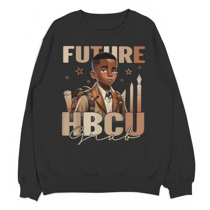 Future HBCU Grad History Boy Kids Graduation HBCU Unisex Sweatshirt