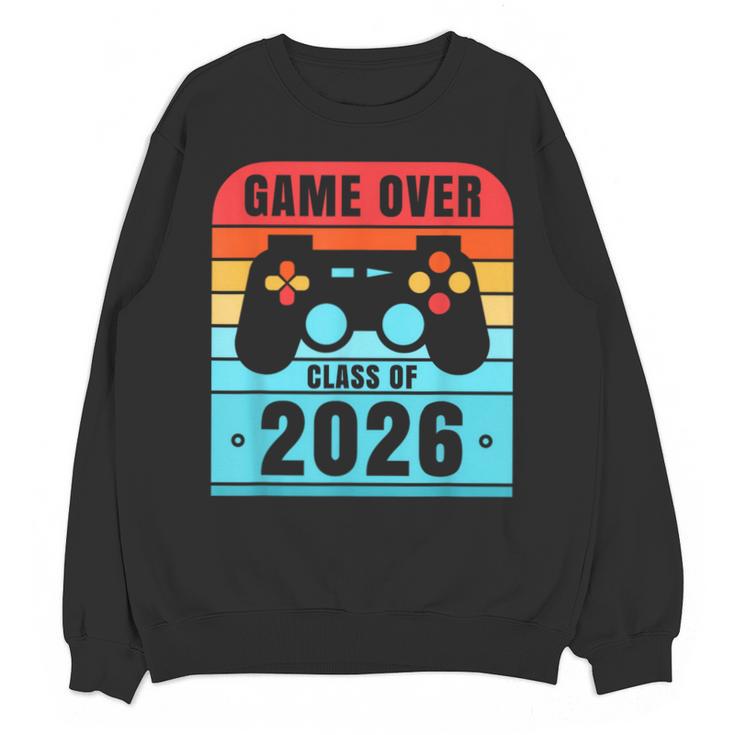 Game Over Class Of 2026 Shirt Students Graduation Unisex Sweatshirt