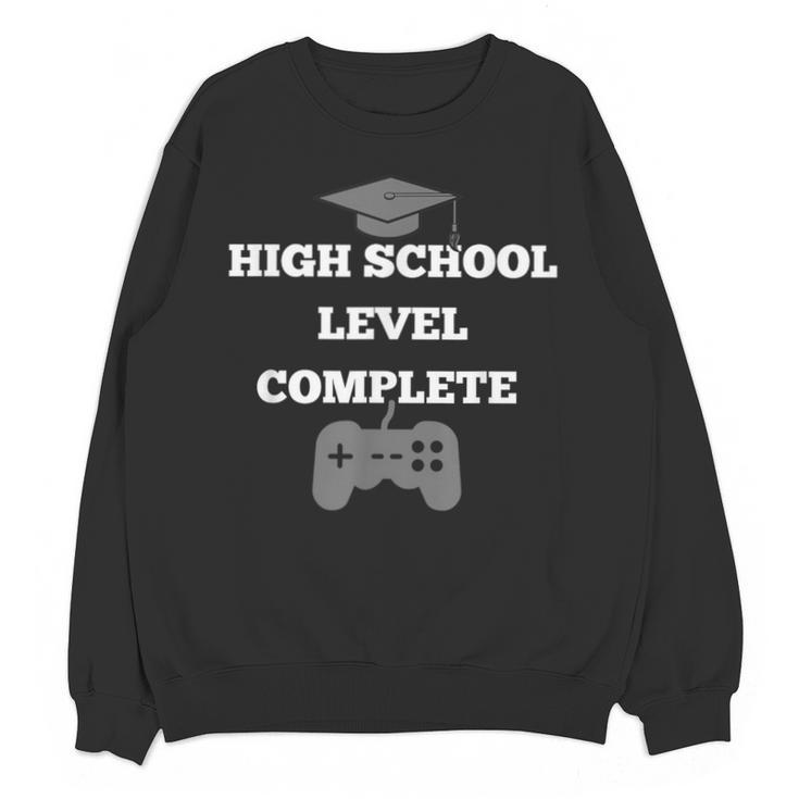 Gamer High School Graduation Shirt Video Gamer Tee Unisex Sweatshirt
