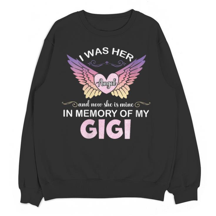 Gigi Angel In My Memory Cute Family Remembrance Match Unisex Sweatshirt