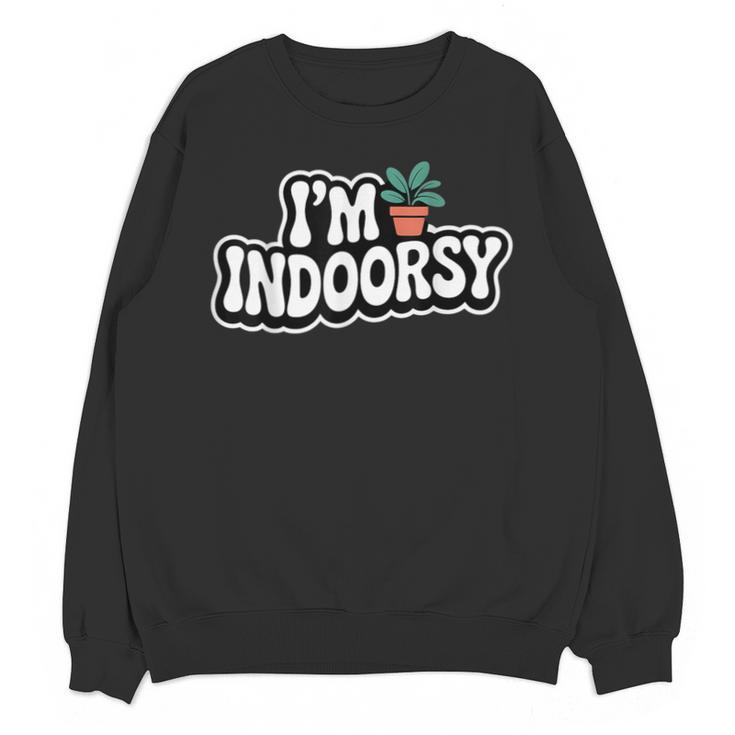 Goth Gardening Introvert Social Battery Outfit Unisex Sweatshirt