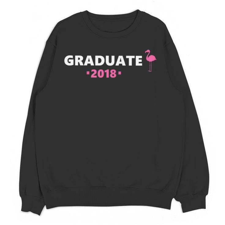 Graduate Flamingo 2018 Cute Graduation Unisex Sweatshirt