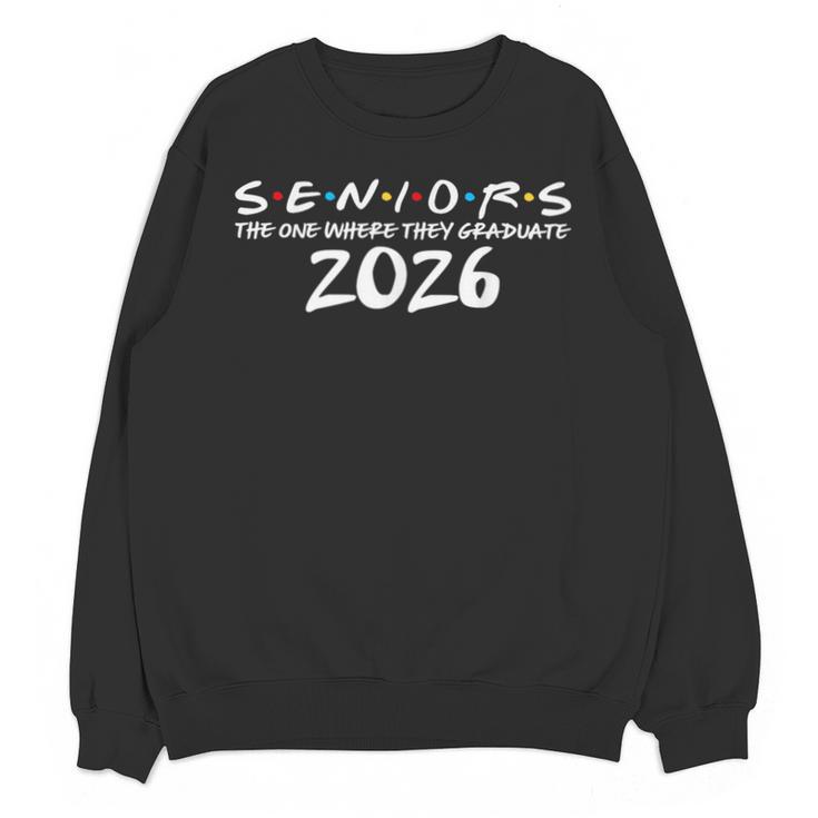 Graduation Announcements 2026 Retro Class Of 2026 Senior Unisex Sweatshirt