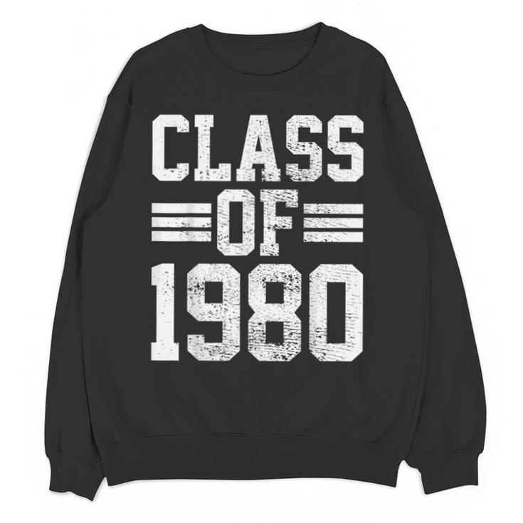 Graduation Class 1980 Unisex Sweatshirt