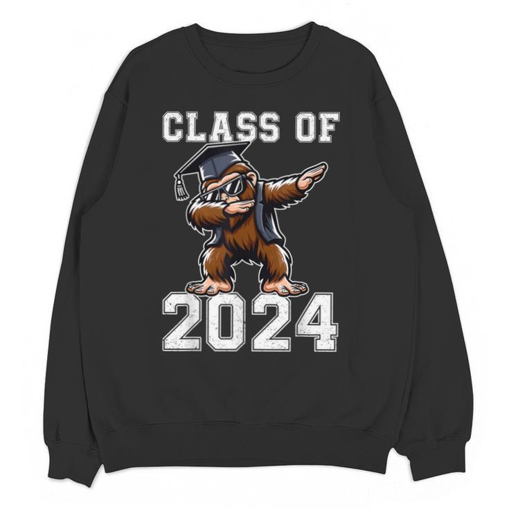 Graduation Class Of 2024 Bigfoot Graduated Seniors 2024 Unisex Sweatshirt