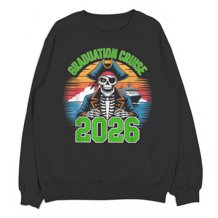 Graduation Cruise 2026 Group Pirate Matching Voyage Unisex Sweatshirt