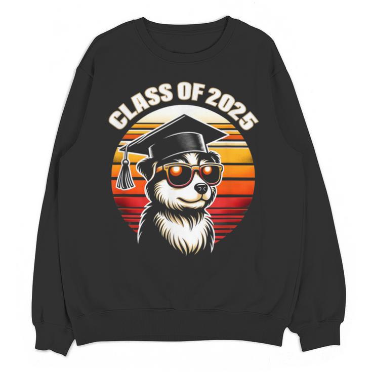 Graduation Day 2025 Graduate Class School Degree College Dog Unisex Sweatshirt