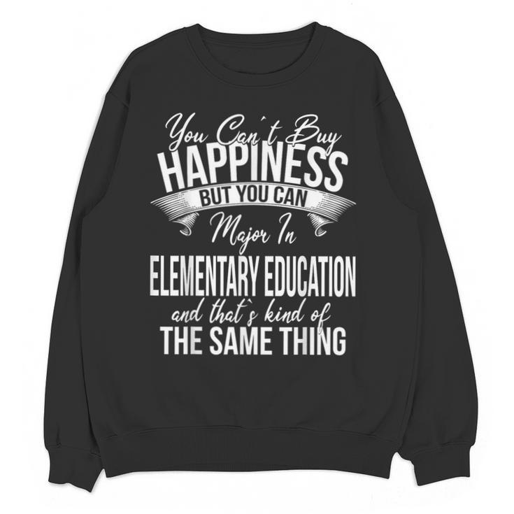 Graduation Elementary Education Major Unisex Sweatshirt