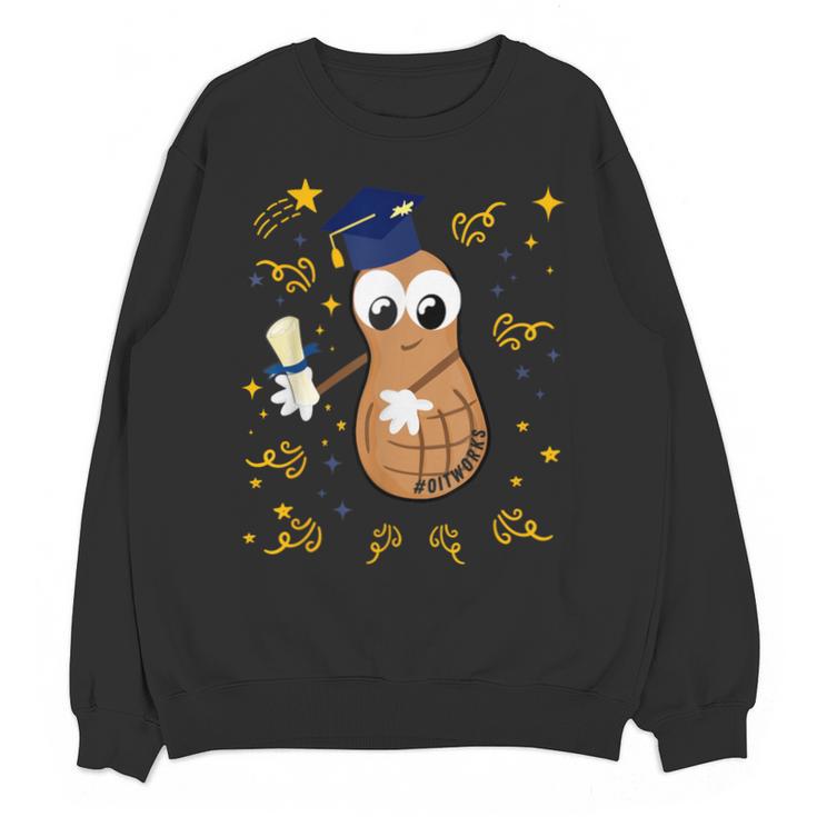 Graduation Flossing Peanut OIT Unisex Sweatshirt