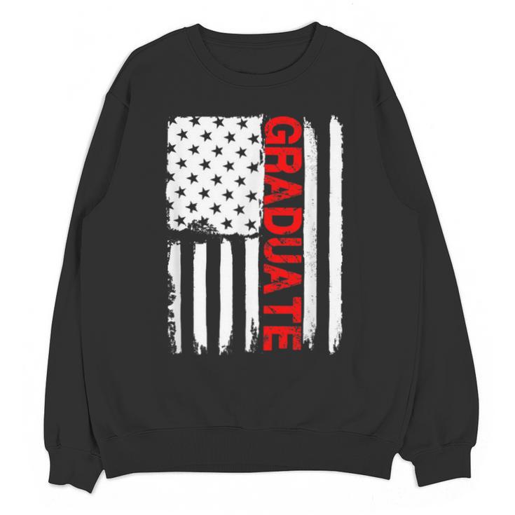 Graduation High School College Flag Graduate T Shirt 2018 Unisex Sweatshirt