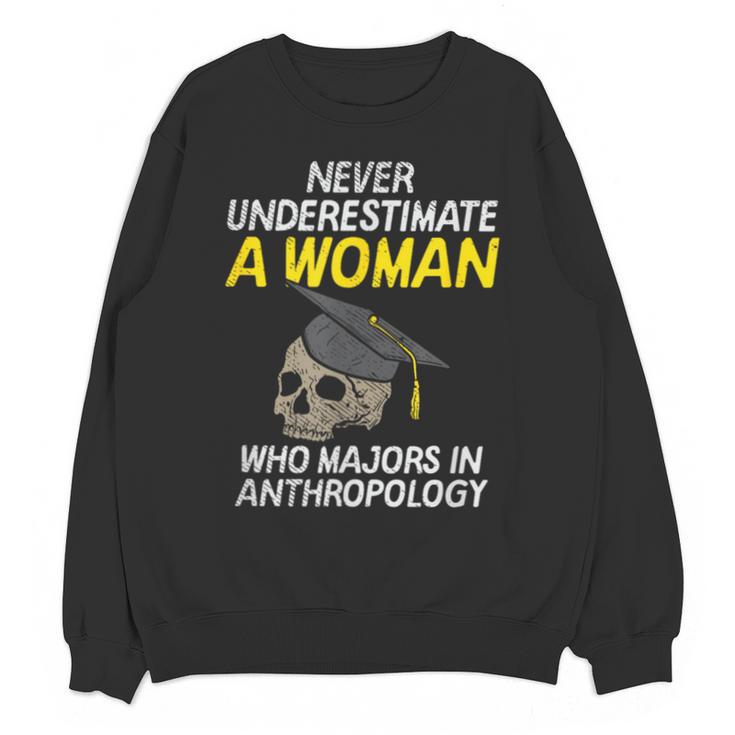 Graduation Student Who Majors In Anthropology Unisex Sweatshirt