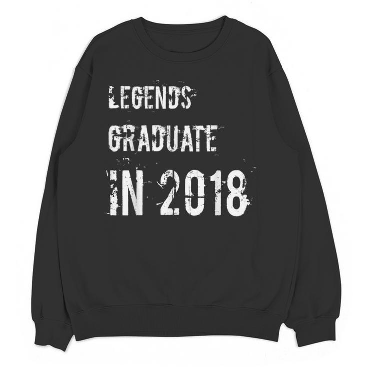 Graduation T Shirts Legends Graduate In 2018 Tee Unisex Sweatshirt