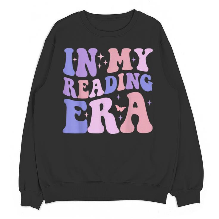 Groovy In My Reading Era Book Lovers Book Reader Unisex Sweatshirt
