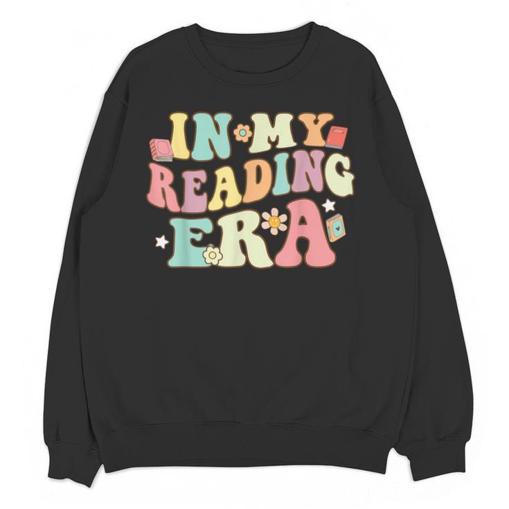 Groovy In My Reading Era Read Book Reader Reading Unisex Sweatshirt