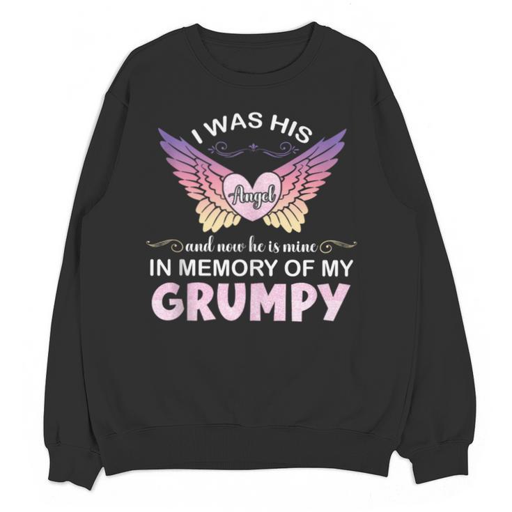 Grumpy Angel In My Memory Cute Family Remembrance Match Unisex Sweatshirt