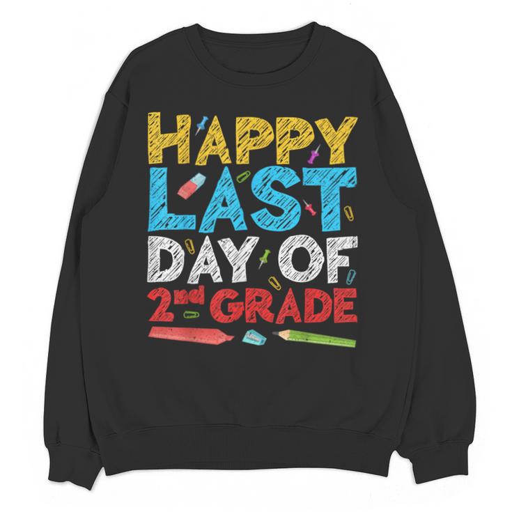 Happy Last Day Of 2nd Grade Shirt Second Grade Graduation Unisex Sweatshirt