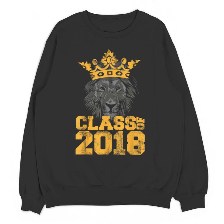 High School King Graduation Shirt Class Of 2018 Seniors Unisex Sweatshirt