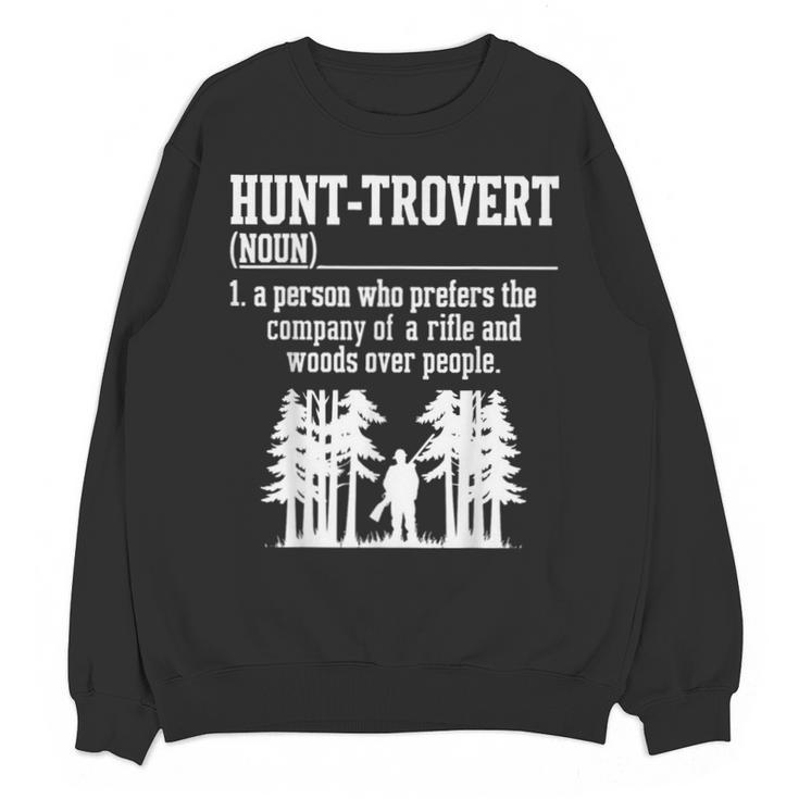 Huntrovert Introvert Hunting Unisex Sweatshirt
