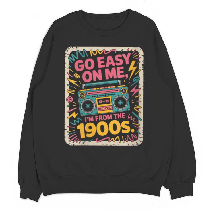 I'm From The 1900s 80s Millennial Boom Box Radio Unisex Sweatshirt