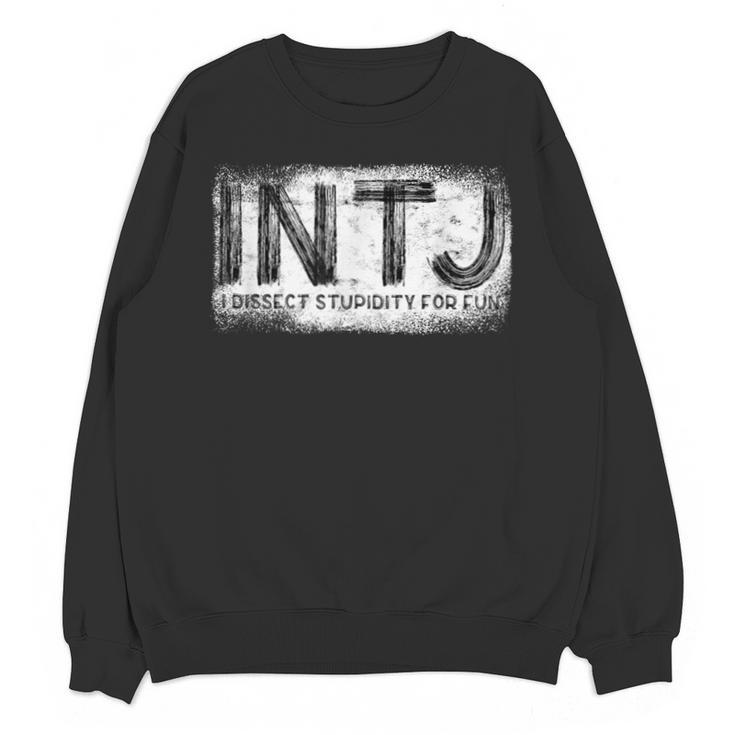 INTJ Personality Type Introvert INTJ Unisex Sweatshirt
