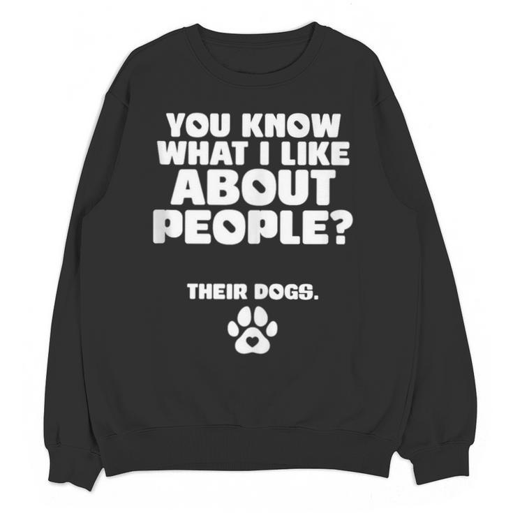Introvert Animal Dog Owner Unisex Sweatshirt