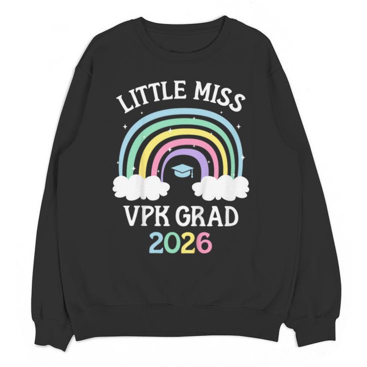 Kids VPK Graduation 2026 Rainbow VPK Grad Unisex Sweatshirt