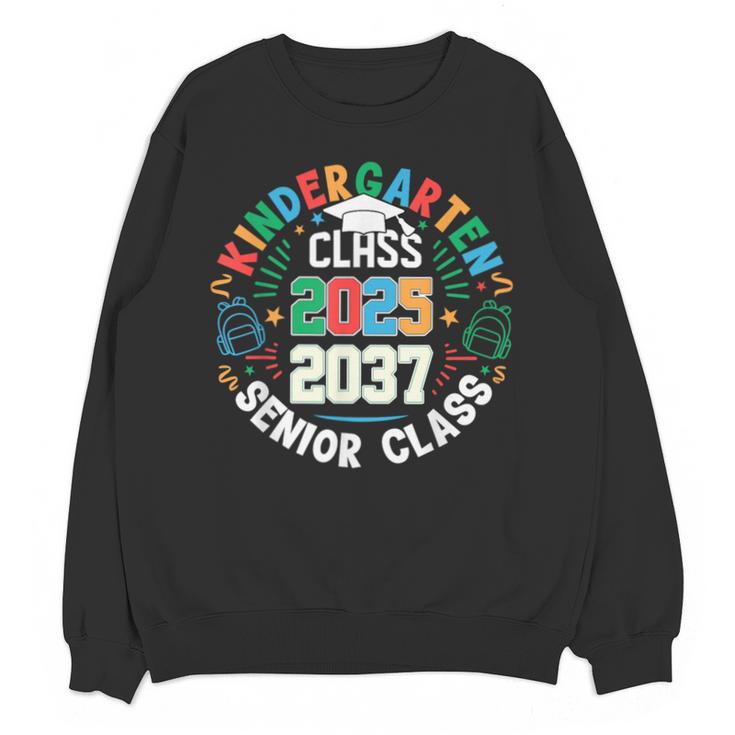 Kindergarten Graduation Class Of 2025 Senior 2037 Class Unisex Sweatshirt