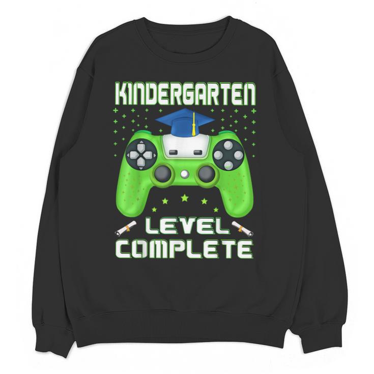 Kindergarten Graduation Level Complete Gamer Class 2024 Kids Unisex Sweatshirt