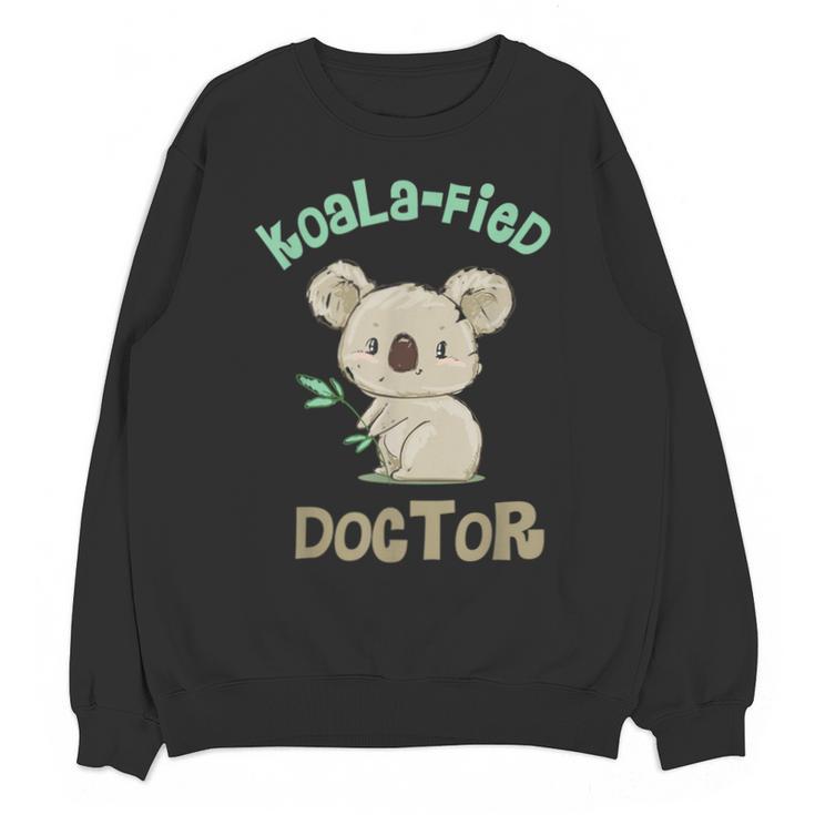 Koala Doctor Shirt Med Student Graduation Idea Unisex Sweatshirt