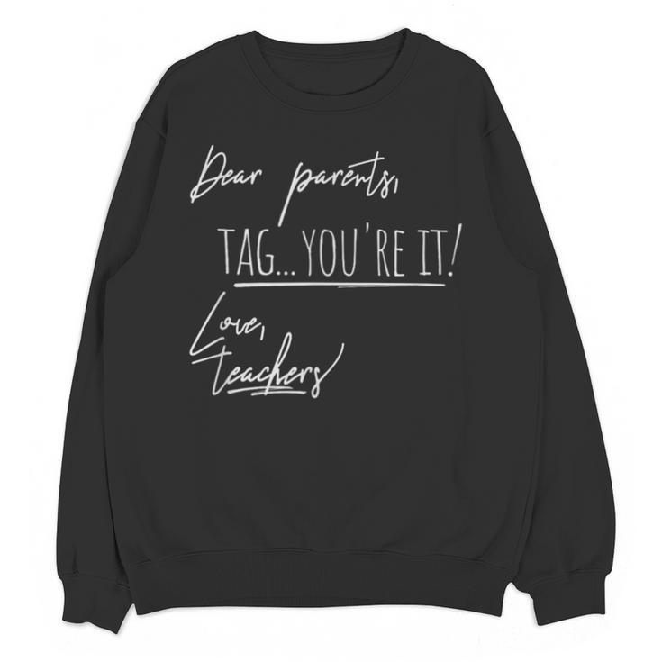 Last Day Of School Shirt For Teachers Graduation Unisex Sweatshirt
