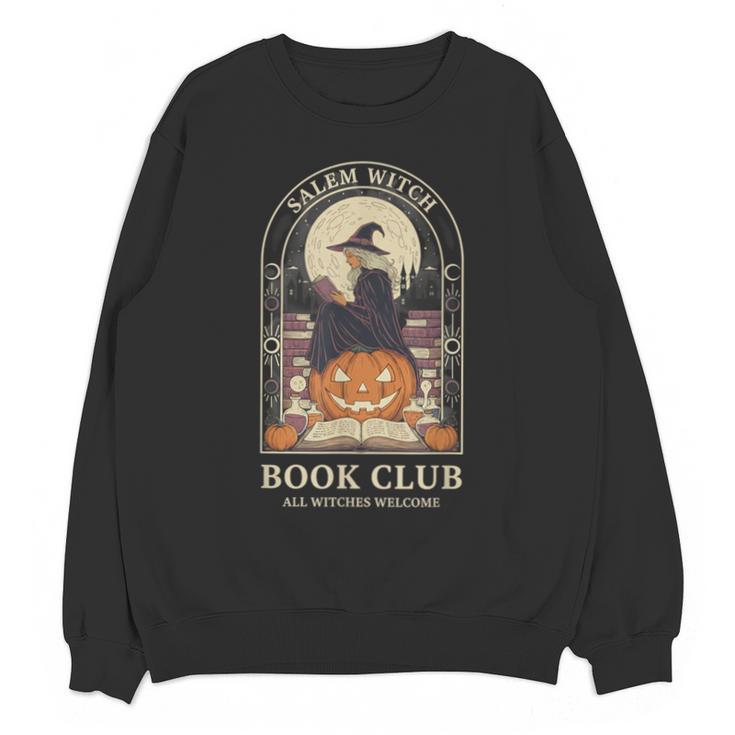 Literary Salem Witch Book Club All Witches Welcome Unisex Sweatshirt