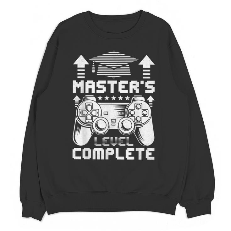 Master's Level Complete College Graduation Unisex Sweatshirt