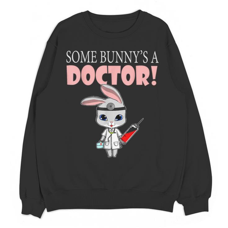 Med School Graduation Bunny Medical New Doctor Unisex Sweatshirt