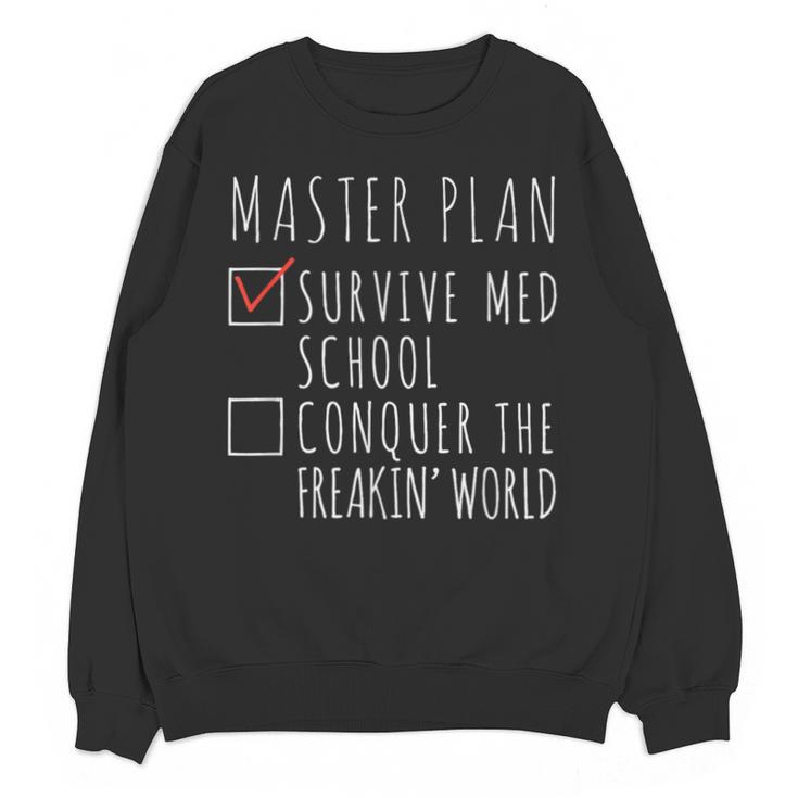 Med School Student Future Doctor Graduation Unisex Sweatshirt