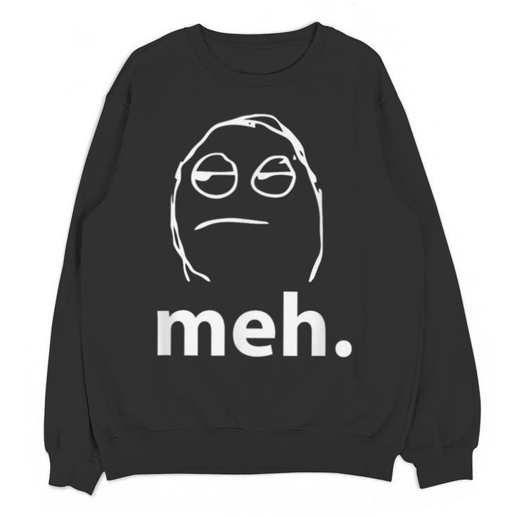 Meh Shirt Teacher Idea College Geek Graduation Tshirt Unisex Sweatshirt