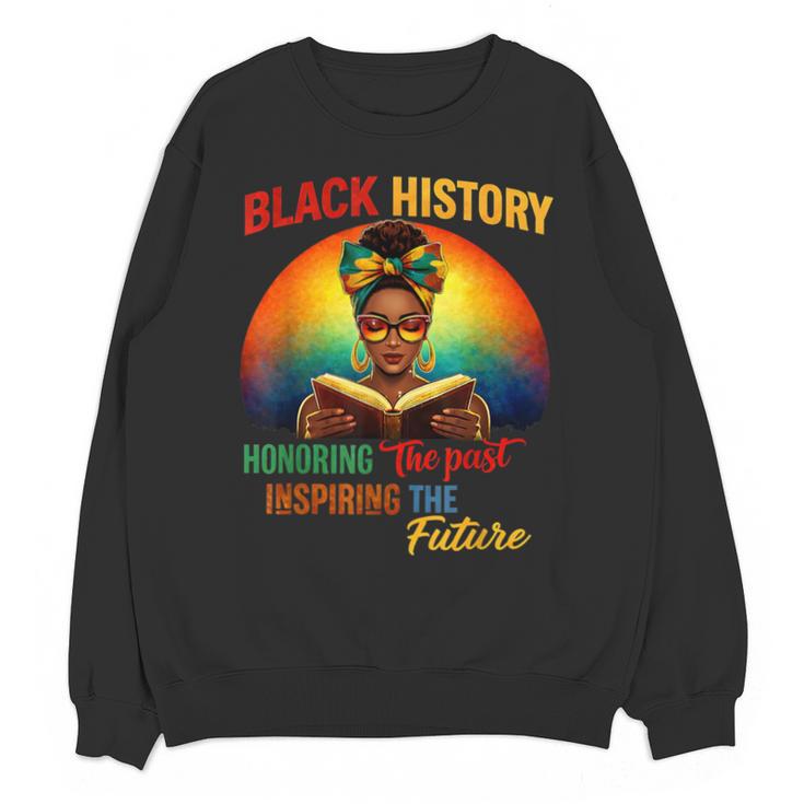 Melanin Honoring Past Inspiring Pride Book Month Unisex Sweatshirt Melanin Honoring Past Inspiring Pride Book Month Unisex Sweatshirt
