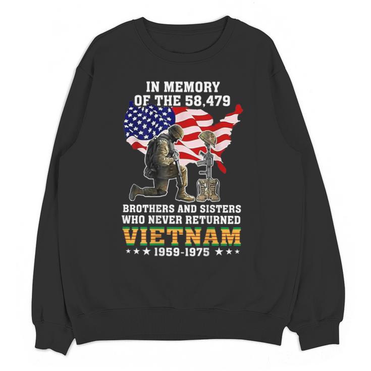 In Memory Of The 58479 Brothers & Sisters On Back Unisex Sweatshirt In Memory Of The 58479 Brothers & Sisters On Back Unisex Sweatshirt