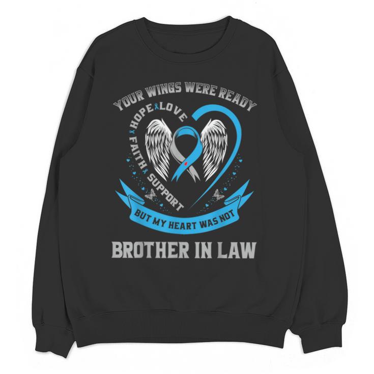 In Memory Of Brother In Law Type 1 Diabetes Awareness Print Unisex Sweatshirt