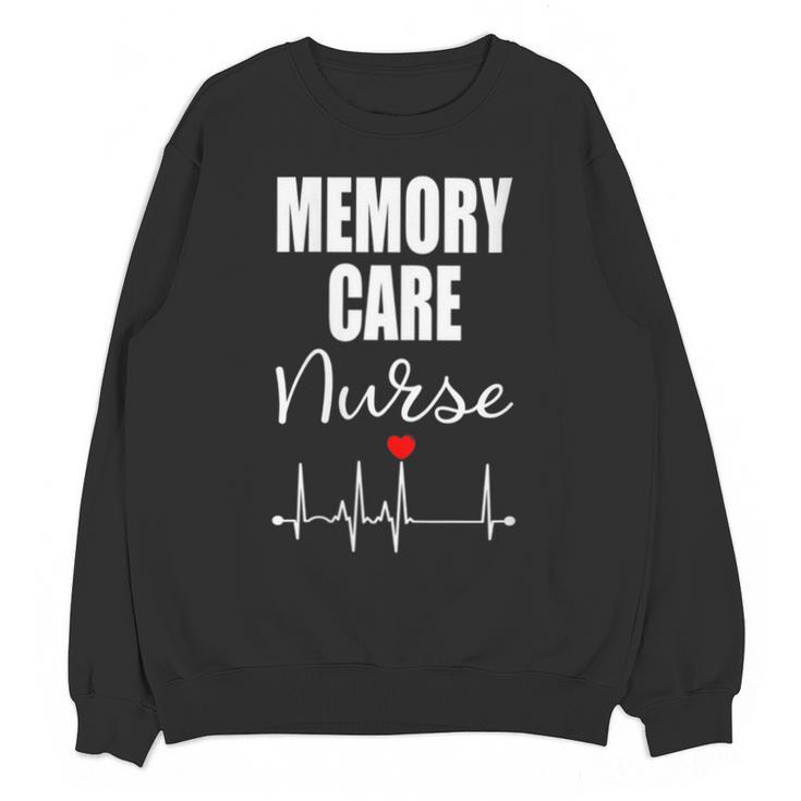 Memory Care Nurse Unisex Sweatshirt