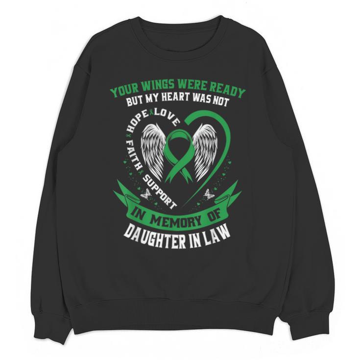 In Memory Of Daughter In Law Kidney Disease Awareness Unisex Sweatshirt