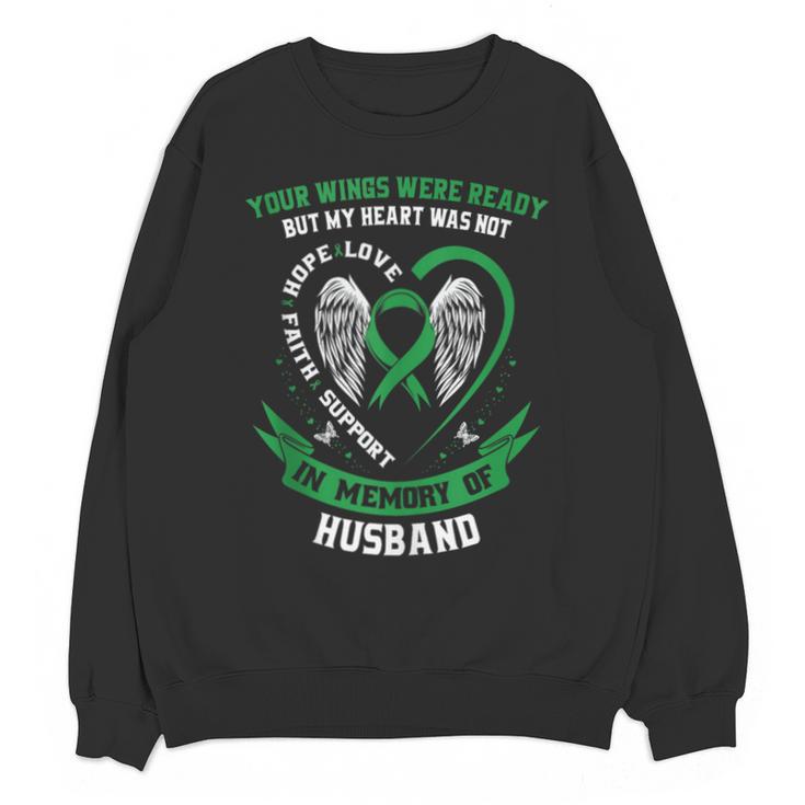 In Memory Of Husband Kidney Disease Awareness Products Unisex Sweatshirt In Memory Of Husband Kidney Disease Awareness Products Unisex Sweatshirt