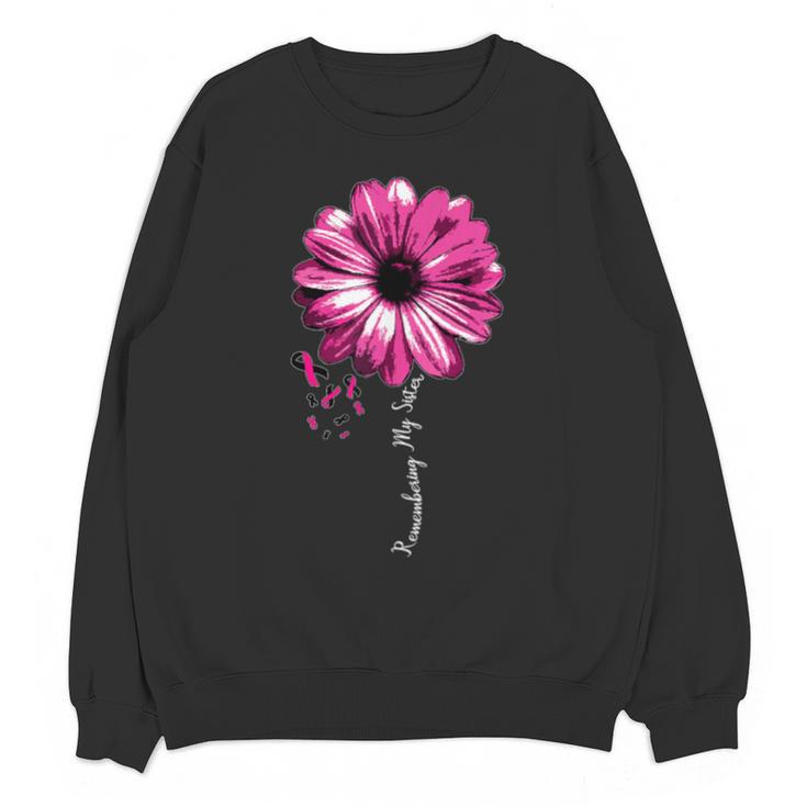 In Memory Of My Sister Awareness Shirt Sister Loss Memorial Unisex Sweatshirt