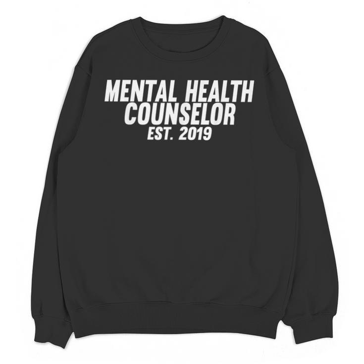 Mental Health Counselor Graduation Unisex Sweatshirt