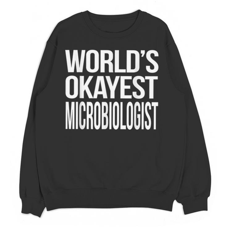 Microbiologist Microbiology Major Graduation Men Unisex Sweatshirt