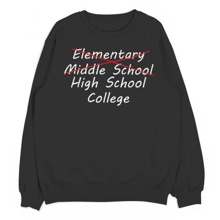 Middle School Graduation For Her 2021 High School Unisex Sweatshirt