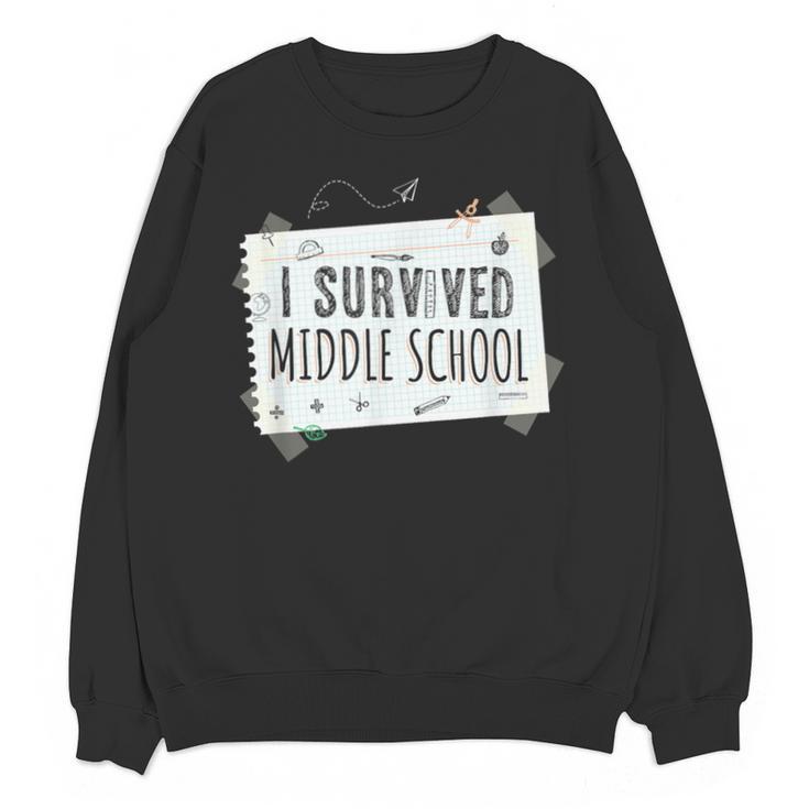 Middle School Graduation Shirts Graduate Grad Unisex Sweatshirt
