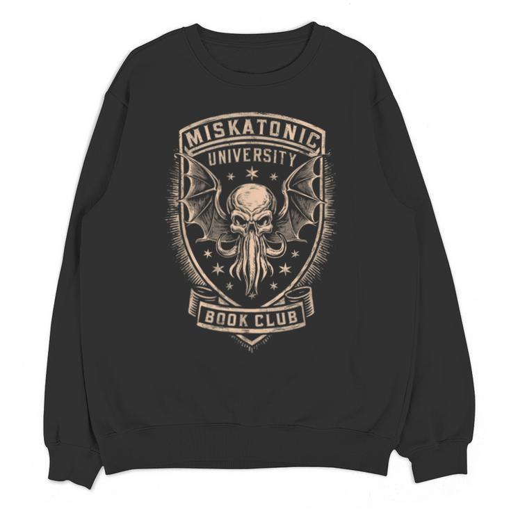 Miskatonic University Book Club Cthulhu Book Unisex Sweatshirt