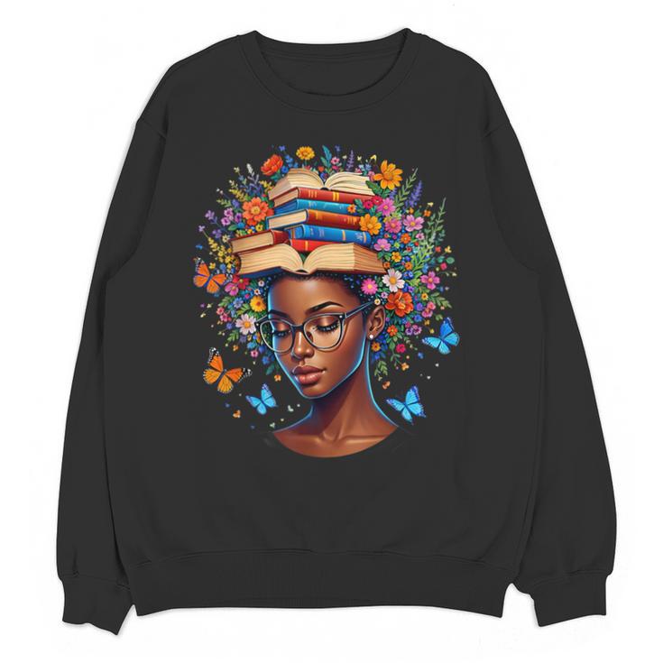Month Honoring Past Inspiring Pride Melanin Book Unisex Sweatshirt